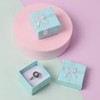 18 Pack Ring Gift Boxes Bulk, 4× 4cm Jewellery Gift