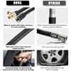 X AUTOHAUX 20" Car Tire Inflator Air Chuck Extend Hose