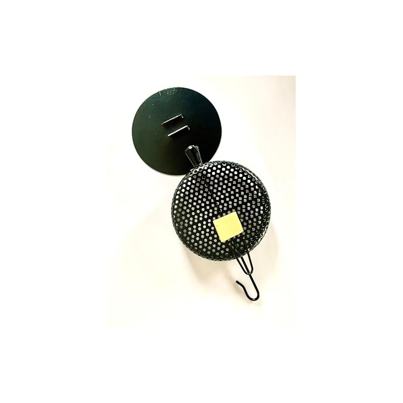 LARGE 3" / 7.5cm FISHING BAIT DROPPER - MATT BLACK