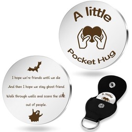 Tamnioa Friend Gifts for Women Funny Friend Gifts Christmas Gifts for Friend Special Friend Gifts Graduation Gifts High School College Friendship Gifts for Women Bestie Gifts Pocket Hug Token