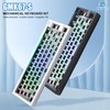 BOYI GMK67S-65% Keyboard Kit,Hot-Swappable BT5.0/2.4G/Type-C Tri-Mode Wireless RGB Mechanical Keyboard