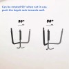 Big Bull Outdoor Sports Folding Kayak Storage Wall Mount Hanger