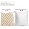 Nestl Throw Pillow Inserts Pack of 2 with Velvet Soft