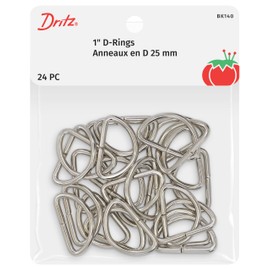 D Rings 1in Nickel