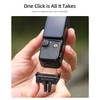 OSMO Pocket 3 Quick Release Mount Adapter, Foldable 1/4 Screw