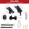2 Pack Bike Hoist, Bike Ceiling Mount Pulley System for
