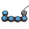 10A Multifunctional Power Strip Socket 5 Sockets Outlet with USB