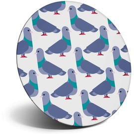 Destination Vinyl ltd Magnet for Refrigerator, Fridge - Cute Pigeon Bird Patterd Birds for Office, Cabinet and Whiteboard, Magnetic Stickers, 44799