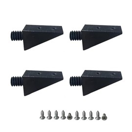 SPANSEE Shelf Brackets Compatible with Suncast Sheds, Craftsman Shed, 4 Pack, Brackets Only, (Screws Included