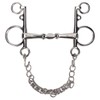 Stainless Steel Horse Pelham Bit Gnaw Resistant Ease of Control