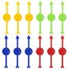 12pcs Arrow Game Spinners, 3.94in 4 Colors Plastic Spinners for
