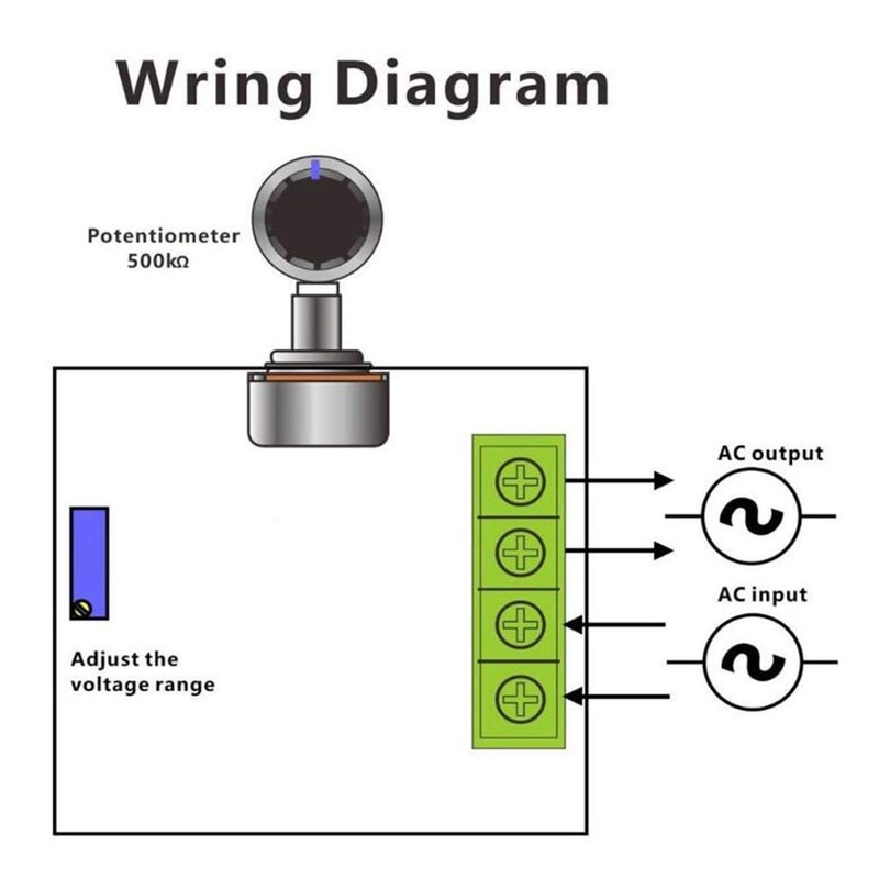 Ren He SCR Thyristor High Power Electronic Regulator Speed Dimmer