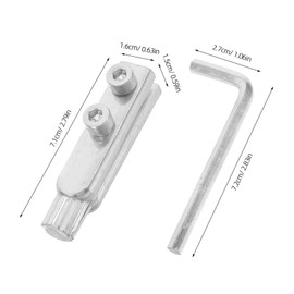 jojofuny Angle Valve Extractor Tool Fast Broken Wire Extraction for Water Pipeline Repair Versatile Plumbing Tool
