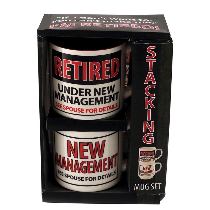 Our Name Is Mud Retired Stacking Mugs, Ceramic, Multi-Colour, 9