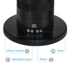Portable Bladeless Tower Fan, 10 Speeds Settings, 10-Hour Timing Closure,
