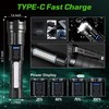 Rechargeable Flashlights High Lumens, 7Modes Flashlight Rechargeable, Super Bright LED