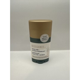 BIOSSANCE Squalane + Bamboo Deodorant Plant Derived Non Toxic Formula 50g NEW