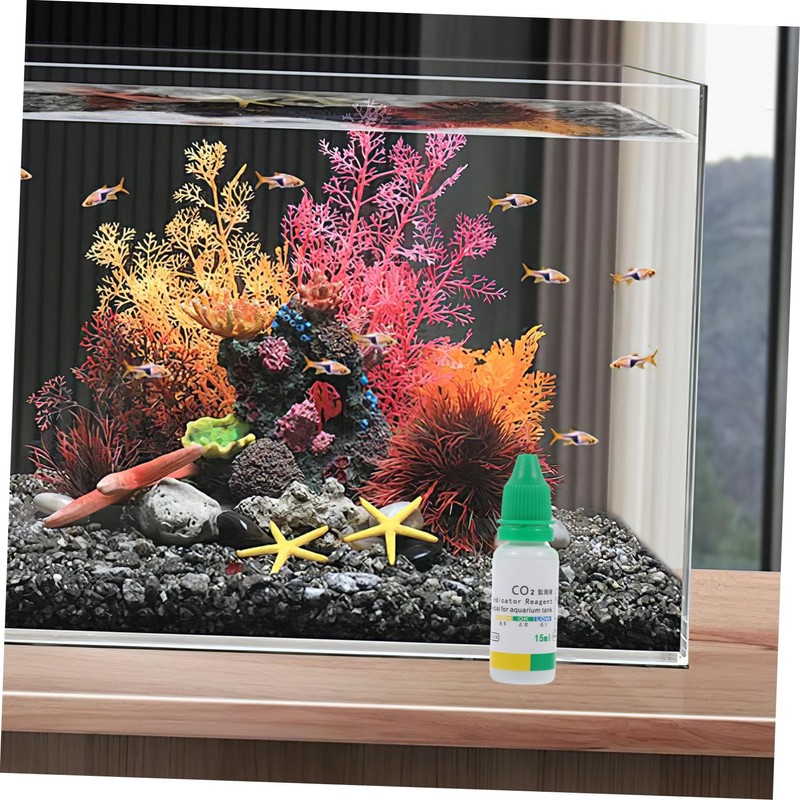 COLLBATH Co2 Fish Tank Test Indicator Water Aquarium Test Kit