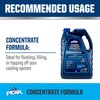 PEAK OET Extended Life Blue Concentrate Antifreeze/Coolant for Asian Vehicles,