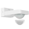 Oktaplex Tea Outdoor Motion Detector 360 Degree White Swivelling IP65