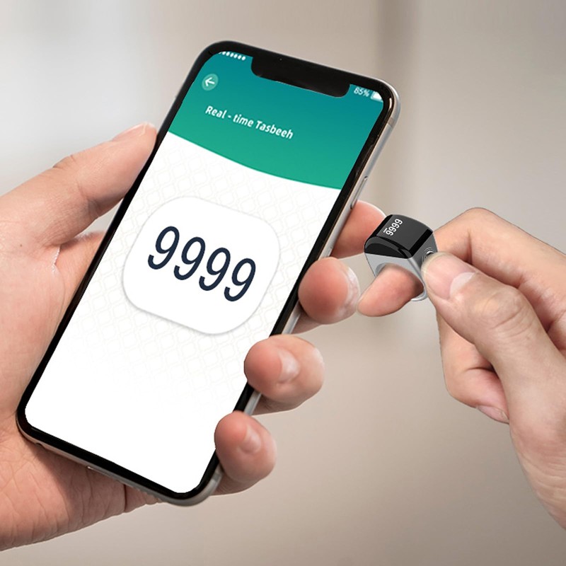 YUENTOEN Smart Ring Counter, Tasbih Counter Smart Ring, Digital Electronic