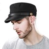 YUWXII Chauffeur Hat for Men Women, Classic Vintage Captain Hat