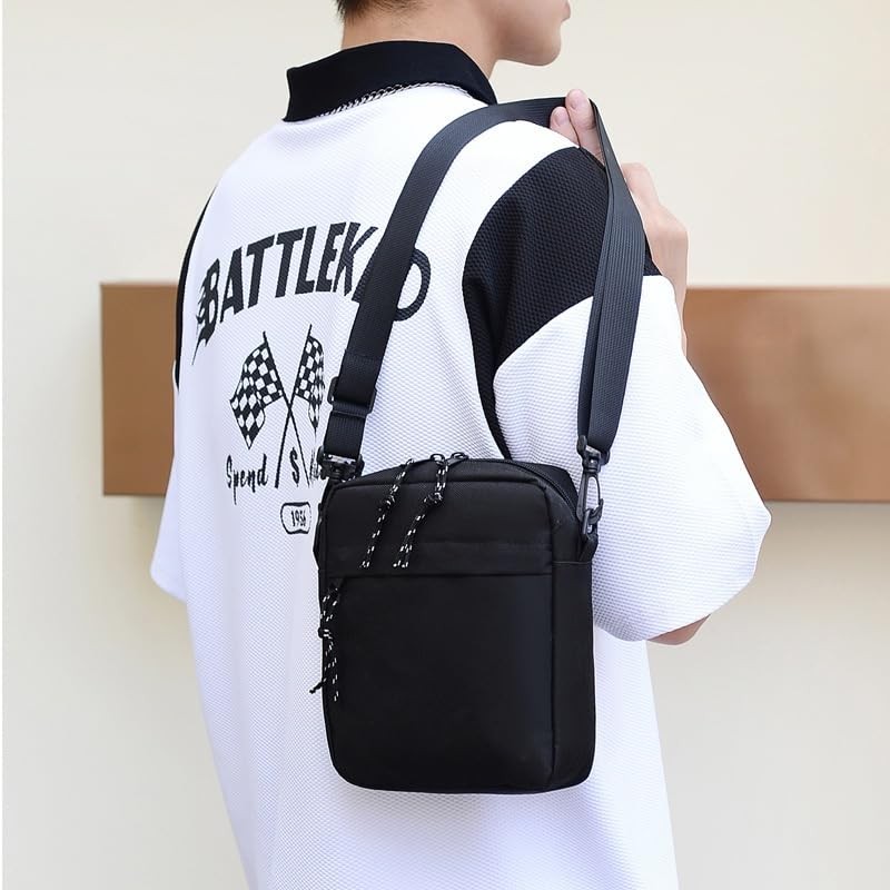 §SEYIXU Shoulder Bag, Mini Bag, Men's, Smartphone Pouch, Crossbody Bag,