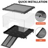 Turtle Basking Platform & Dock - Stainless Steel Turtle Ramp,