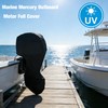 TeBaisea Outboard Full Cover for Mercury Outboard Engines ((40HP、50HP、60HP 4