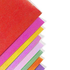90 PCS Origami Paper Craft Folding Shinny Rainbow Premium Quality Paper for Kids Arts and Crafts 6x6 (Iridescent Paper)