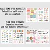 Pocket-Sized Planner Stickers – 400+ Matte Stickers, Eco-Friendly, Unique Designs,