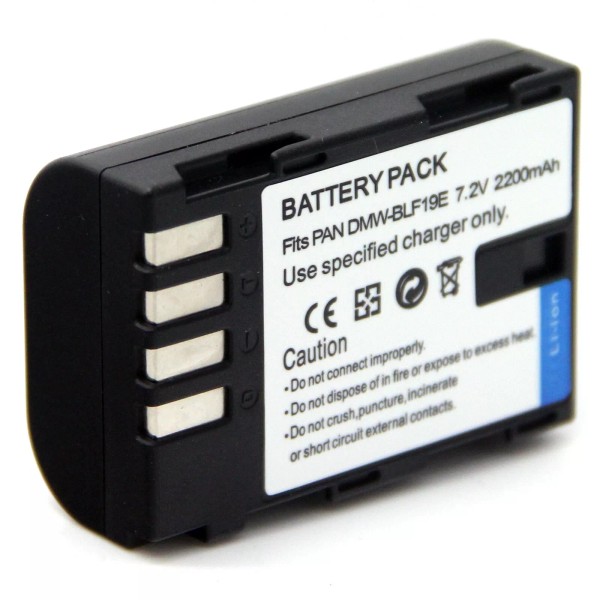 For Panasonic Li-ion Battery Pack For Panasonic DMW-BLF19 DMW-BLF19E DMW-BLF19PP