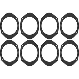 Speaker Adapter Spacer Rings SAK006_55 Universal 5x7 or 6x8 to 6 1/2" 6.5-4 Pair - SAK006_55