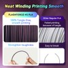 FLASHFORGE Gradient HS PLA 3D Printer Filament (Burnt Titanium&Abyssal Rede)