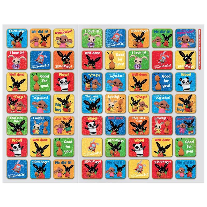 Paper Projects 01.70.30.014 Bing Potty & Training Reward Chart and
