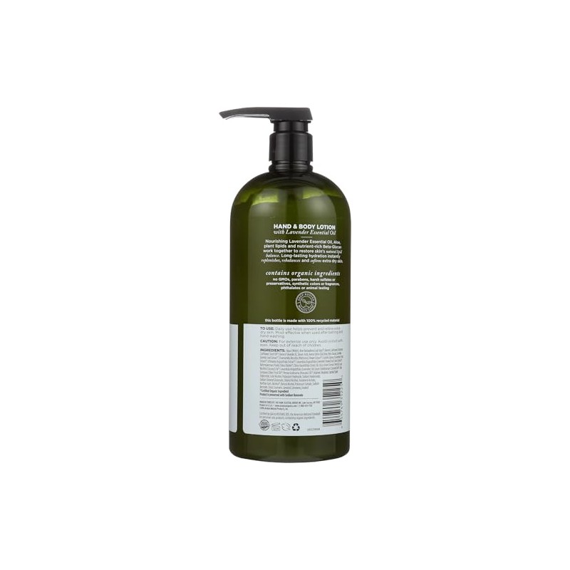Avalon Organics Organics Hand & Body Lotion - Nourishing Lavender