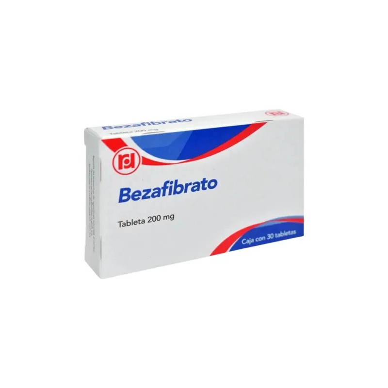 Bezafibrato 200 Mg Caja Con 30 Tabletas Randall