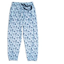 ChalkTalkSPORTS Baseball Lounge Pants | Batter Up | Blue | Adult Large