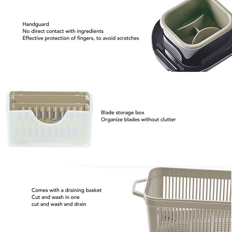 Vegetable Chopper Detachable Easy to Assemble Chopper Vegetable Cutter Food