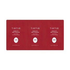 TIRTIR Mask Fit Red Cushion 3 Shade Trial Kit, #17N #21N #23N