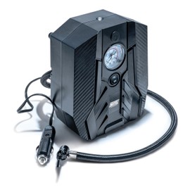 Maypole 12V Analogue Compact Portable Air Compressor, Up to 150PSI, LED Light