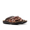 Clarks Women's Laurieann Bali Slide Sandal, Brown Combi, 10