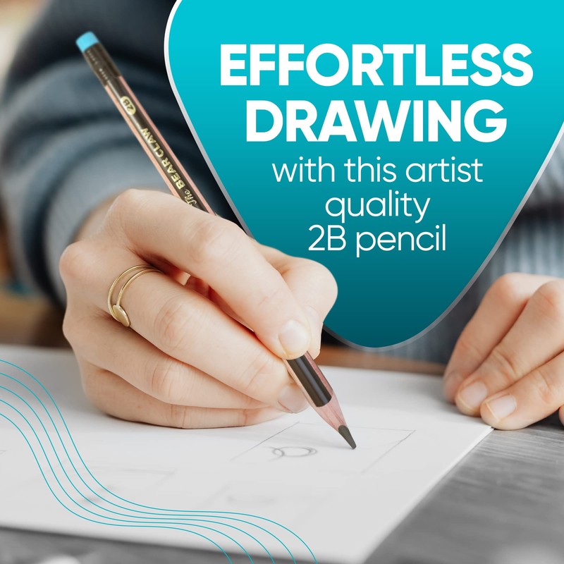 KOALA TOOLS | Bear Claw Pencils 1-Pack (6 Pencils) -