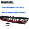 BST BSSP Front Bumper Upper Grille Carbon Fiber Print Finish