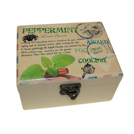 Aromatherapy Essential Oil Box (Design D: Holds 12 Bottles)