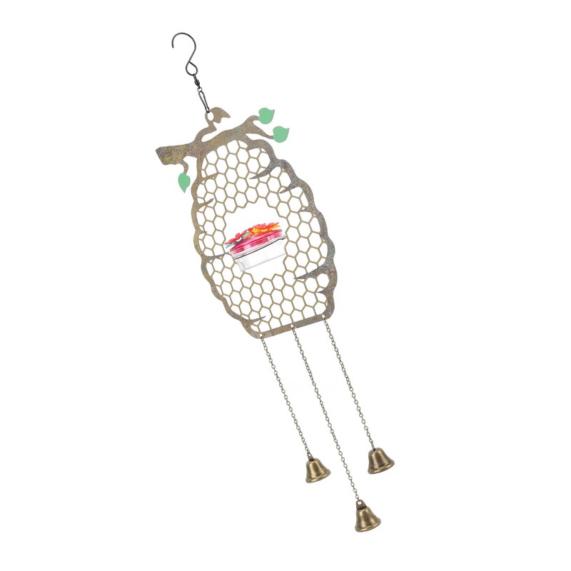 Hummingbird Feeders Innovative Hanging Beehive Wind Chimes Hummingbird Feeder for