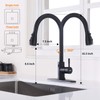 Keer Touchless Kitchen Faucet with Pull Down Sprayer, Motion Sensor