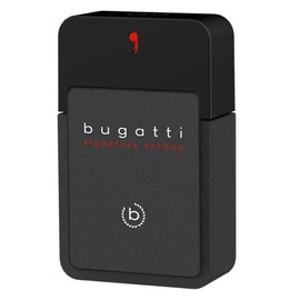 bugatti signature carbon Parfüm Herren 100ml I würzig-ambriertes Eau de Toilette für jedes Alter I Parfum Herren mit Nuancen von Lavendel, Moschus, Ambra & Patschuli I urban, elegant, maskulin