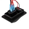 12V DC Marine Boat Voltmeter LED Dual Battery Test Panel
