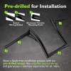 21ST Rise 12" Meathook Ape Hanger 1.25" Fat Bar Handlebars